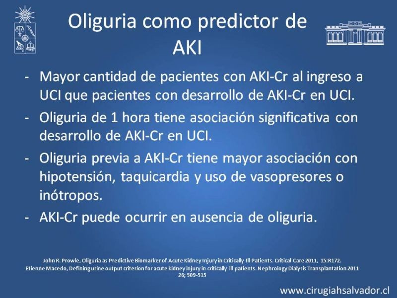 Diapositiva 17 de Manejo de la Oliguria