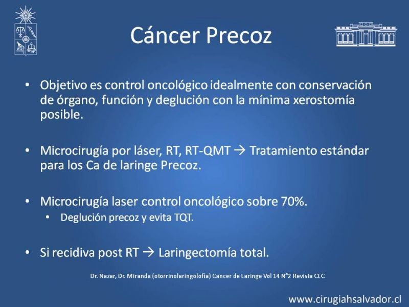 Diapositiva 15 de Cáncer de Laringe