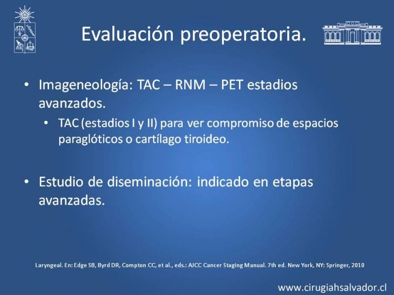 Diapositiva 13 de Cáncer de Laringe