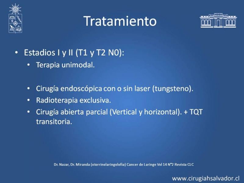Diapositiva 14 de Cáncer de Laringe