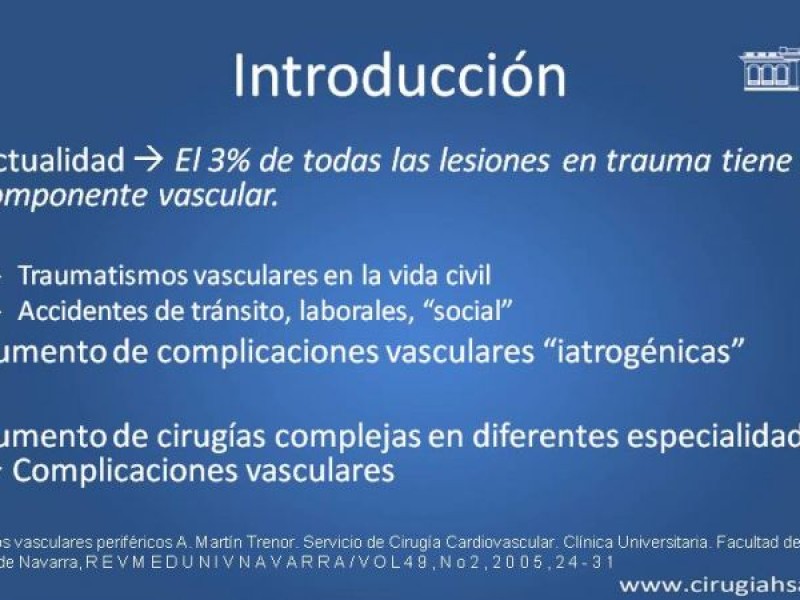 Diapositiva 3 de Trauma Vascular: Extremidades inferiores