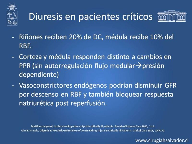 Diapositiva 7 de Manejo de la Oliguria