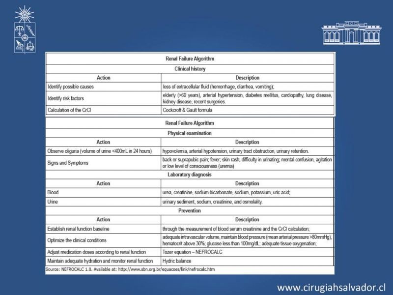 Diapositiva 32 de Manejo de la Oliguria