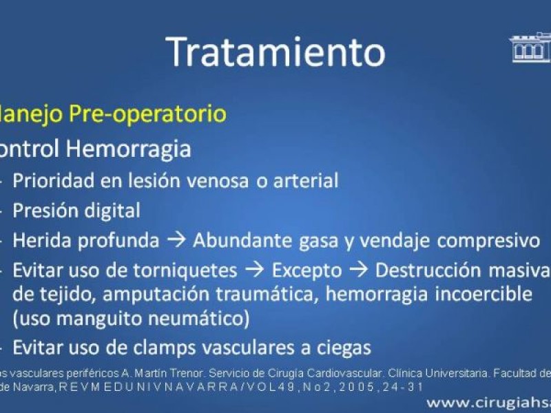 Diapositiva 21 de Trauma Vascular: Extremidades inferiores
