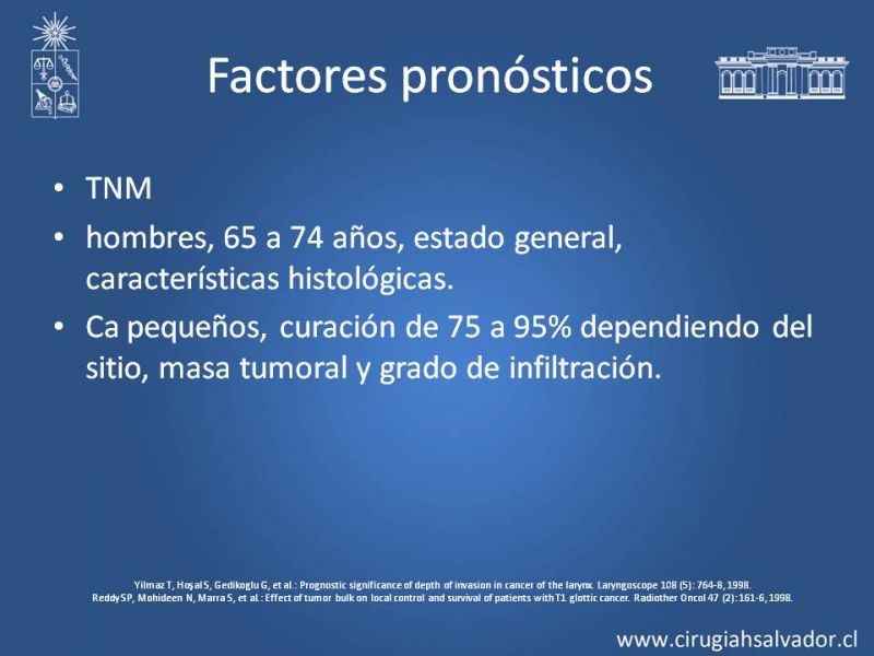 Diapositiva 6 de Cáncer de Laringe