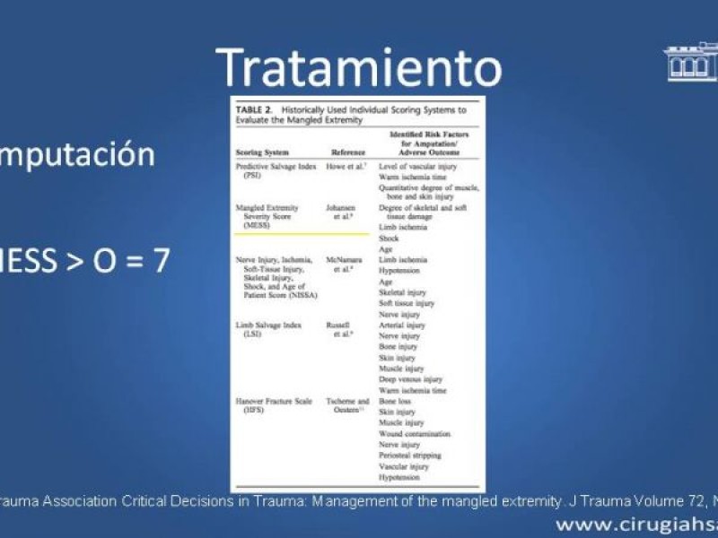 Diapositiva 33 de Trauma Vascular: Extremidades inferiores