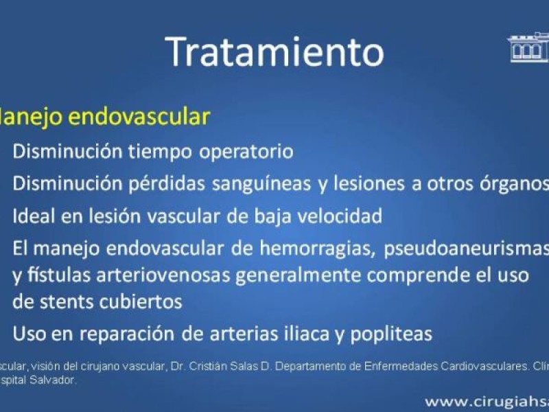 Diapositiva 37 de Trauma Vascular: Extremidades inferiores
