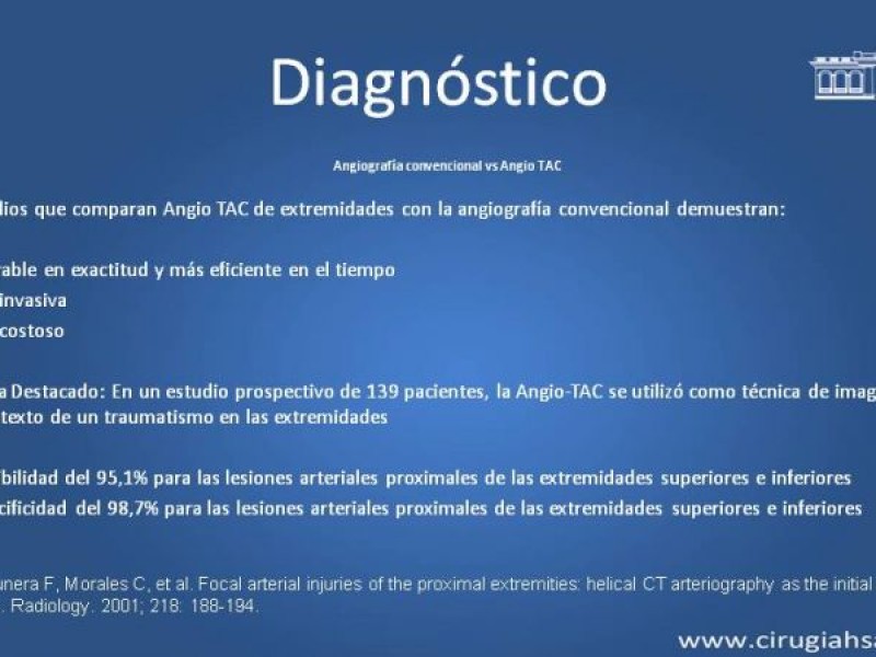 Diapositiva 18 de Trauma Vascular: Extremidades inferiores