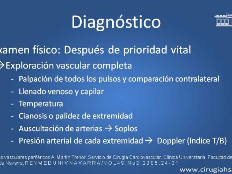 Diapositiva 12 de Trauma Vascular: Extremidades inferiores