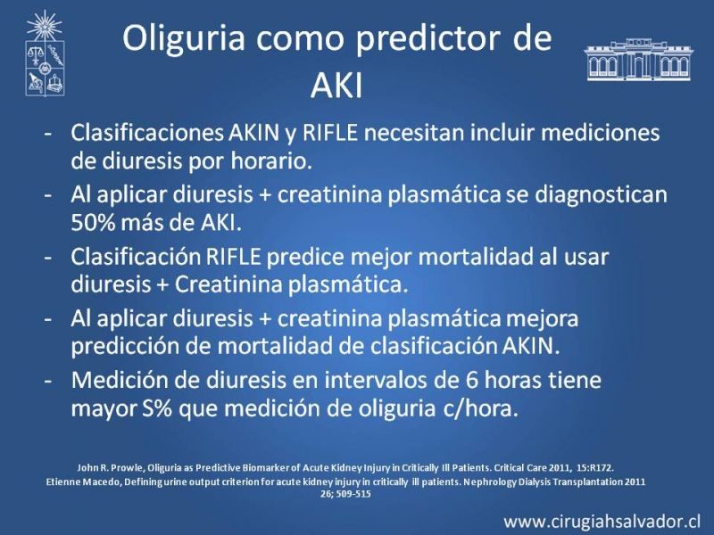 Diapositiva 23 de Manejo de la Oliguria