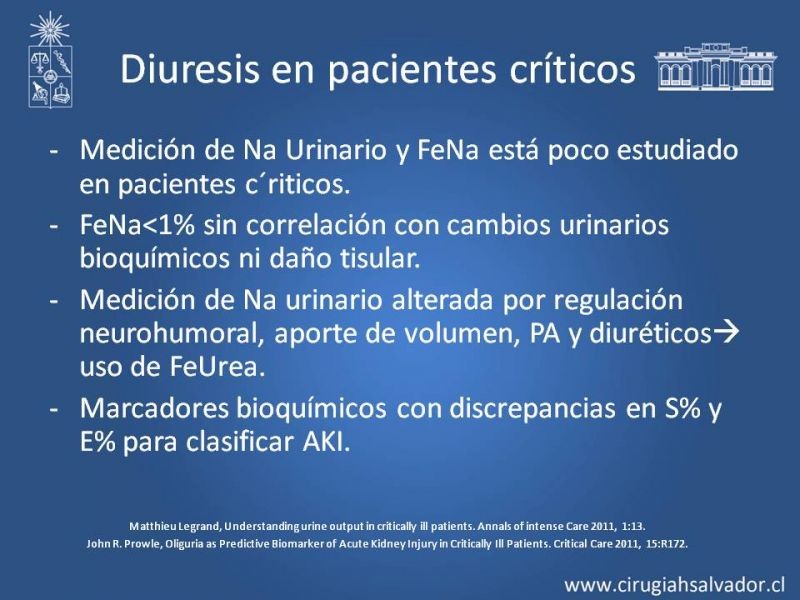 Diapositiva 10 de Manejo de la Oliguria
