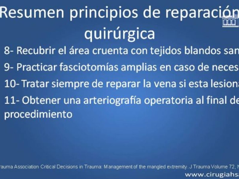 Diapositiva 42 de Trauma Vascular: Extremidades inferiores
