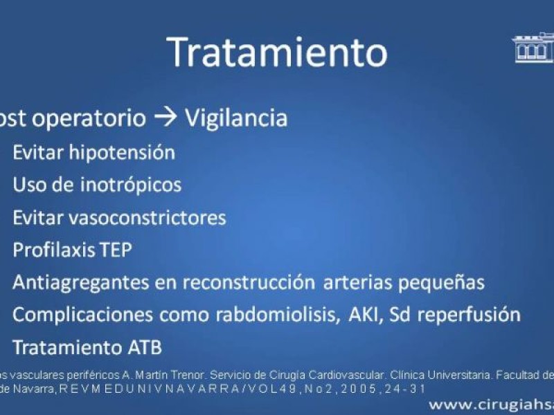Diapositiva 39 de Trauma Vascular: Extremidades inferiores
