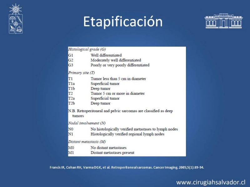 Diapositiva 25 de Tumor Retroperitoneal: Estudio y manejo
