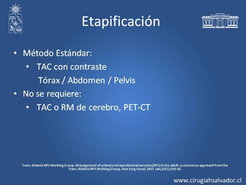 Diapositiva 24 de Tumor Retroperitoneal: Estudio y manejo