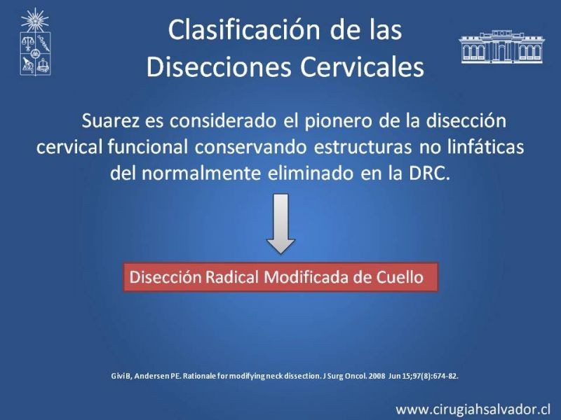 Diapositiva 40 de Técnica quirúrgica en disección cervical radical modificada