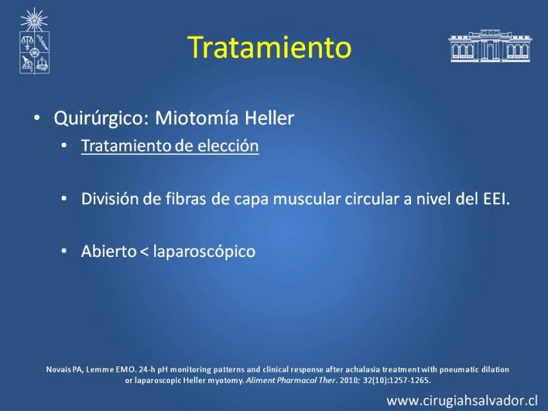 Diapositiva 14 de Manejo Acalasia