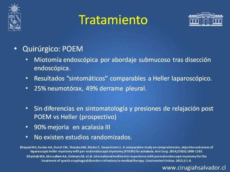 Diapositiva 20 de Manejo Acalasia