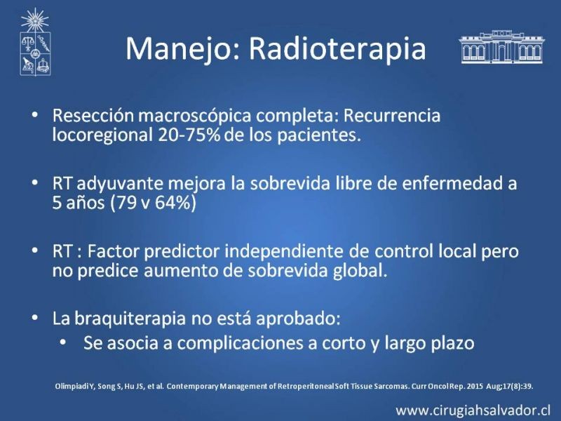 Diapositiva 48 de Tumor Retroperitoneal: Estudio y manejo