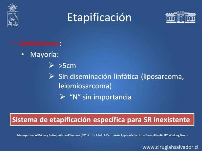 Diapositiva 28 de Tumor Retroperitoneal: Estudio y manejo