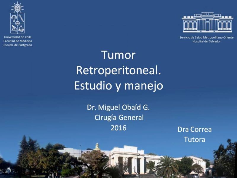 Diapositiva 56 de Tumor Retroperitoneal: Estudio y manejo