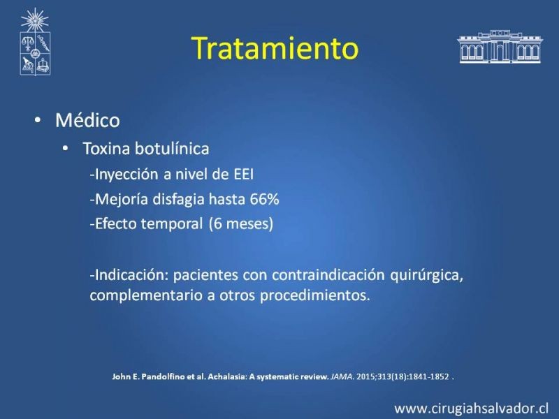 Diapositiva 12 de Manejo Acalasia