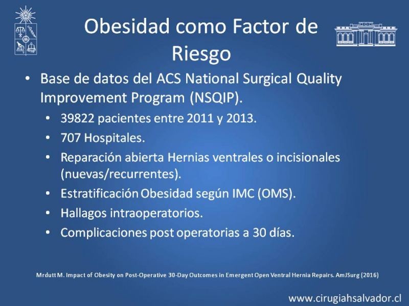 Diapositiva 22 de Hernias Ventrales / Incisionales y Obesidad