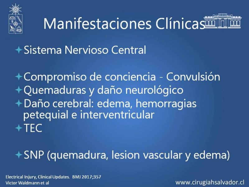 Diapositiva 17 de Quemaduras Eléctricas