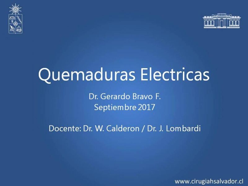 Diapositiva 27 de Quemaduras Eléctricas