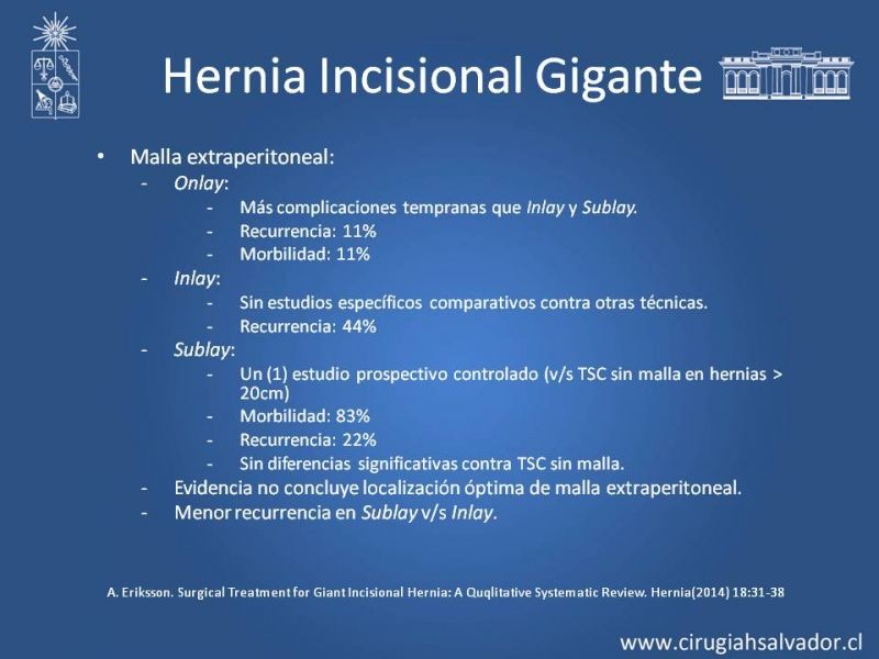 Diapositiva 37 de Hernias Ventrales / Incisionales y Obesidad