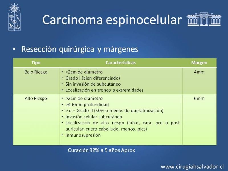 Diapositiva 14 de Cáncer espinocelular y ganglio centinela