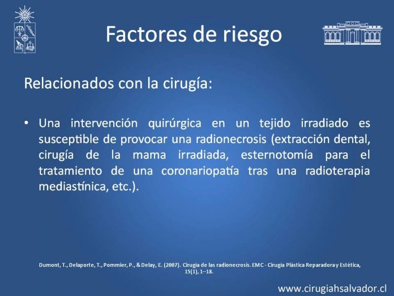 Diapositiva 10 de Úlceras por radionecrosis