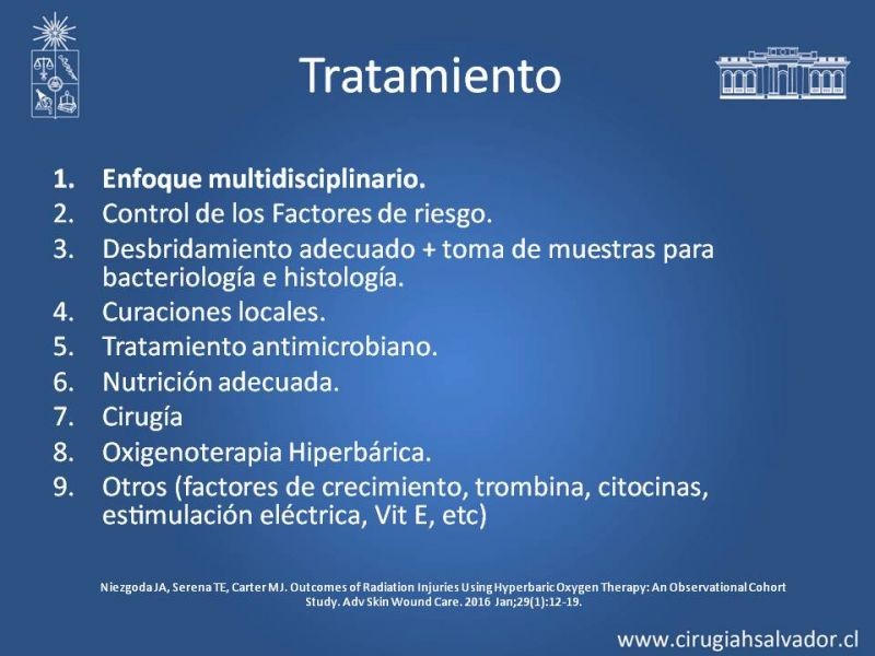 Diapositiva 19 de Úlceras por radionecrosis