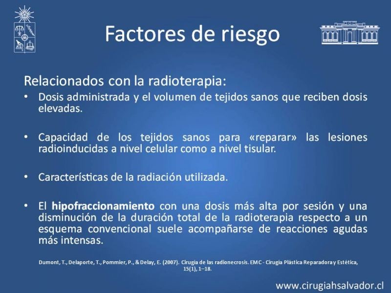 Diapositiva 9 de Úlceras por radionecrosis