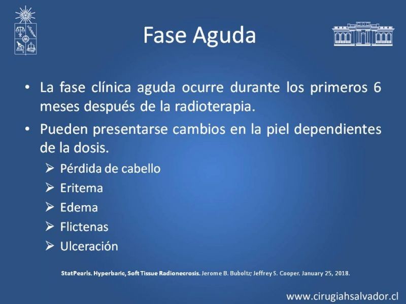 Diapositiva 6 de Úlceras por radionecrosis