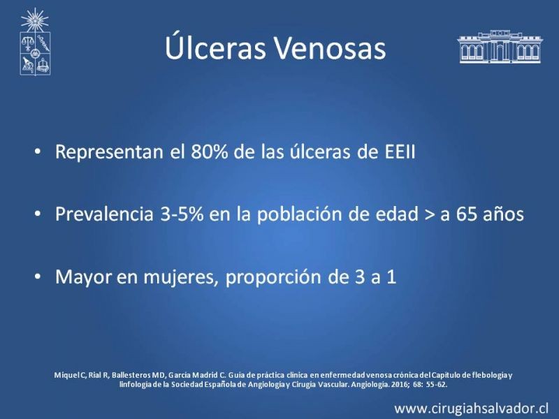 Diapositiva 9 de Úlceras de EEII: Diagnóstico diferencial y tratamiento