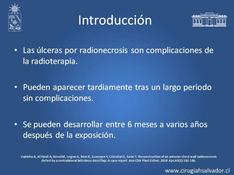 Diapositiva 1 de Úlceras por radionecrosis