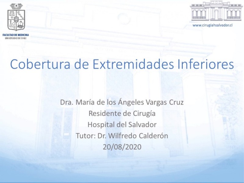 Diapositiva 67 de Cobertura de Extremidades Inferiores