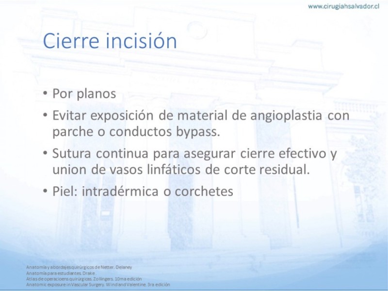 Diapositiva 12 de Anatomía quirúrgica y accesos quirúrgicos femoral y poplíteo