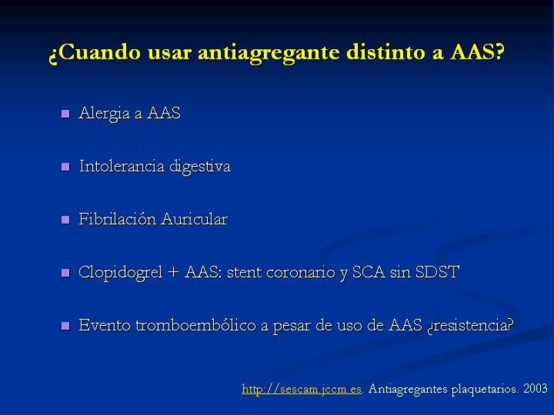 Diapositiva 42 de Anticoagulantes