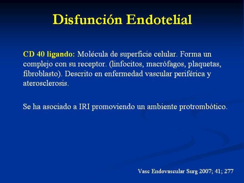 Diapositiva 10 de SD. Reperfusión