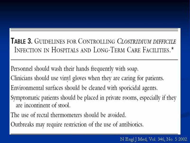 Diapositiva 17 de Infección Asociada a Clostridium Difficile