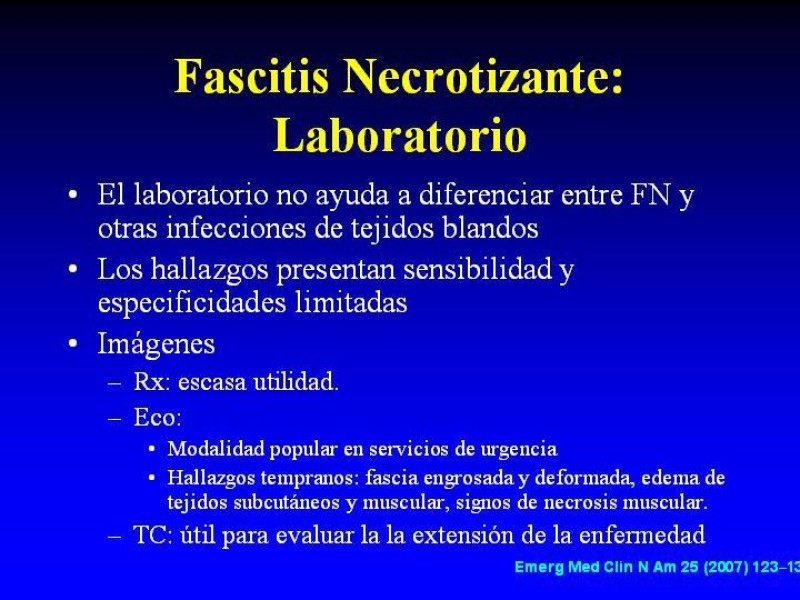 Diapositiva 8 de Infecciones Necrotizantes