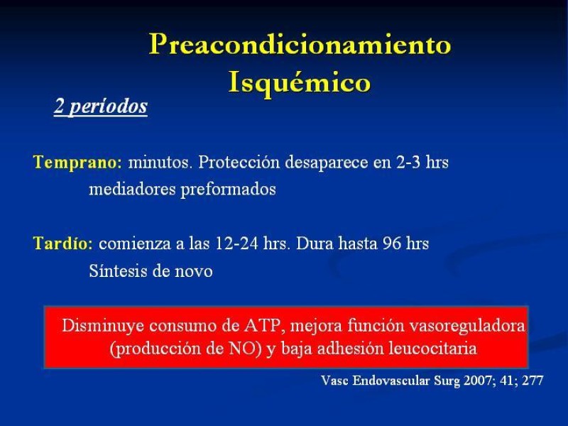 Diapositiva 21 de SD. Reperfusión
