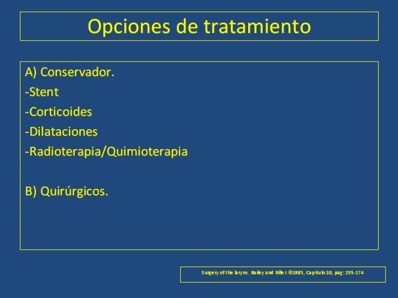 Diapositiva 19 de Estenosis laringo-traqueal pt. I