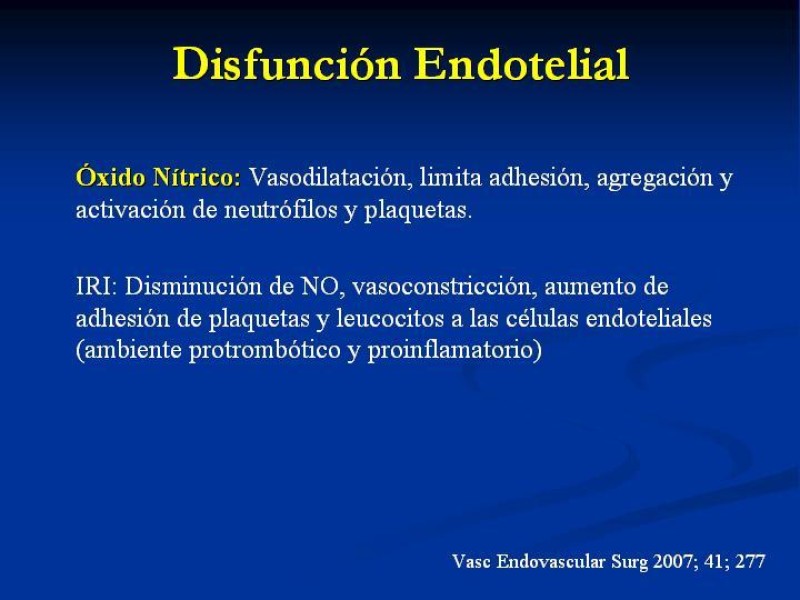 Diapositiva 13 de SD. Reperfusión