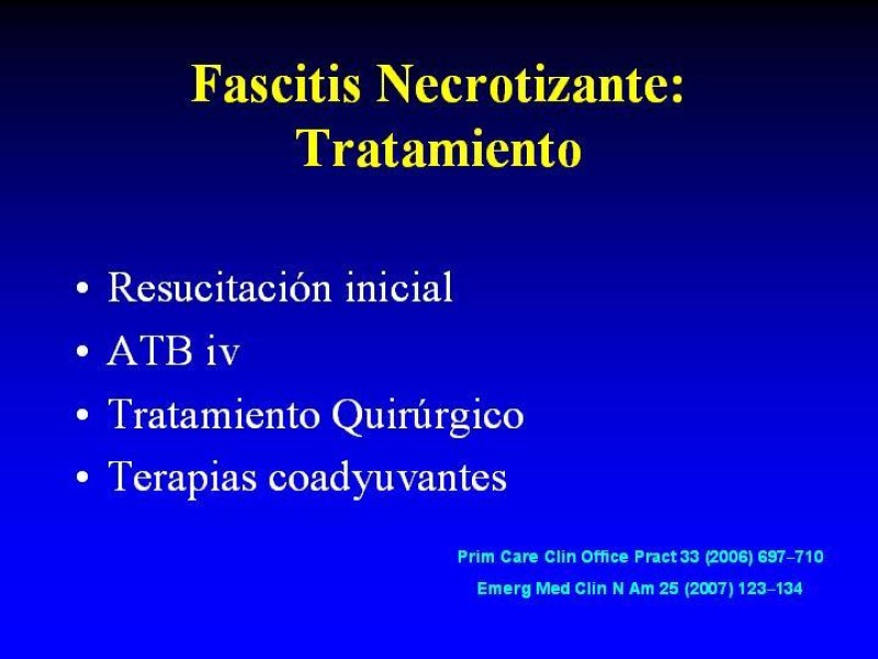 Diapositiva 12 de Infecciones Necrotizantes