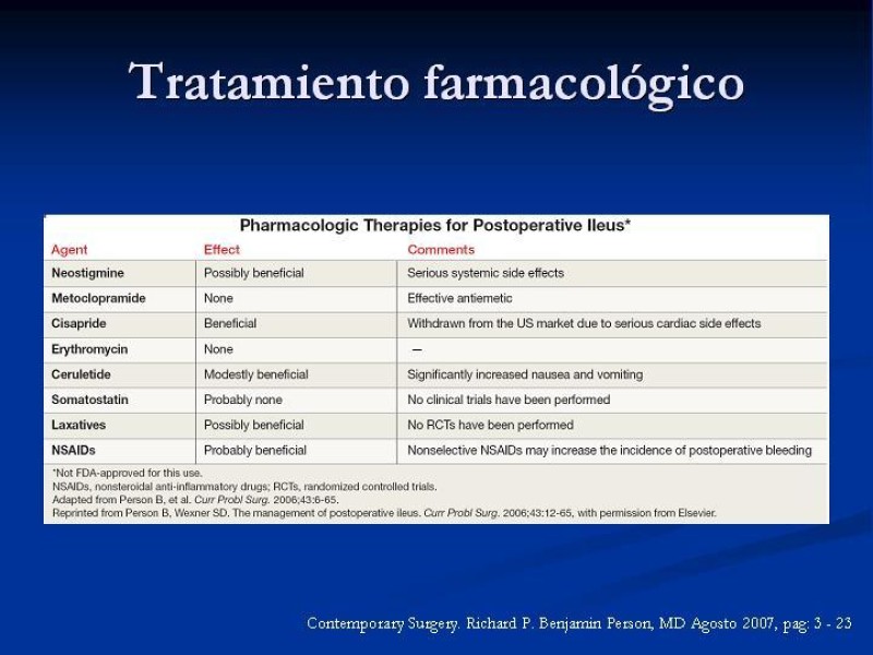 Diapositiva 33 de Ileo postoperatorio