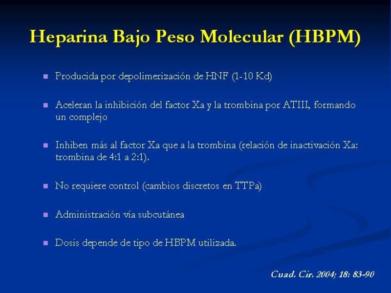 Diapositiva 22 de Anticoagulantes