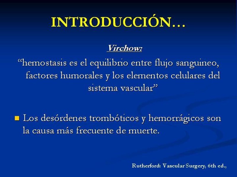 Diapositiva 1 de Anticoagulantes